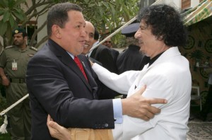 Hugo Chávez hará negociaciones de paz por Libia Hugo Chávez hará negociaciones de paz por Libia
