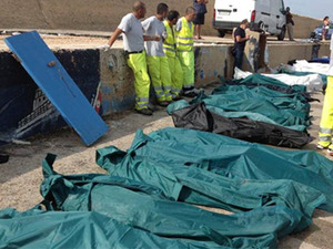 Tragedia en costas de Italia