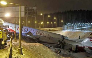 Boenig 737 se estrella en Rusia