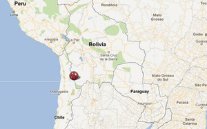 El epicentro se localizó al noroeste de Ovalle