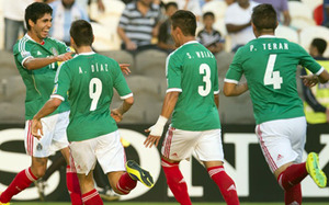 México goleó a Argentina