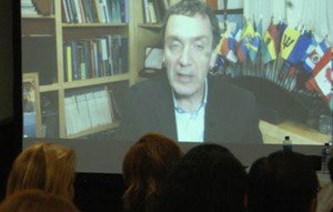 Santiago Canton habló por Skype
