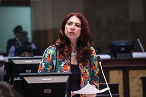 Asambleísta María Augusta Calle, embajadora de Ecuador en Venezuela