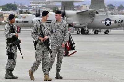 Militares estadounidenses se van del Ecuador.