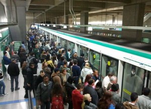 El servicio de metro en Sao Paulo se normalizó desde hoy. Foto: www.publinews.gt