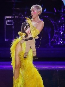 miley-selena-burla-teases