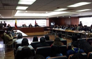 El Fiscal General de la Nación, Galo Chiriboga,concluirá mañana con los alegatos de clausura, mediante los cuales sustentará la responsabilidad de los últimos 4, de los 11 procesados en esta causa penal.