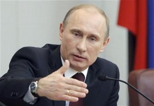 El presidente ruso, Vladimir Putin dice que "Nadie ha logrado asustar a nuestro país o presionarlo, y nadie lo hará". (Fuente: Reuters)