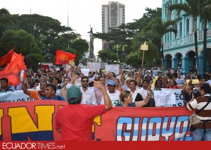 4MarchaGye-Ecuadortimes-Ecuador news-Noticias de Ecuador