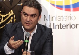 Ministro del Interior, José Serrano