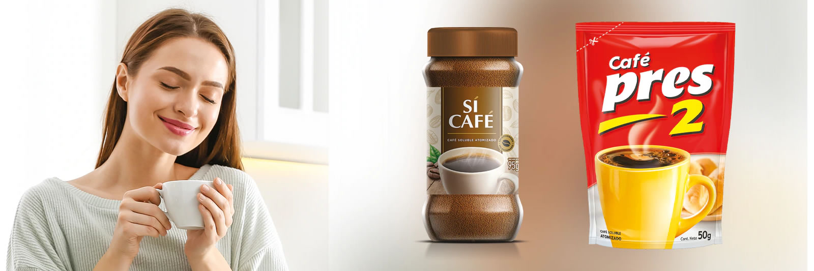 Cafe ElCafe ecuador import export pres2 SiCafe instant coffee roast ground bulk concentrate EEUU Rusia japon spray dried freeze aglomerated atomizado liofilizado aglomerado descafeinado