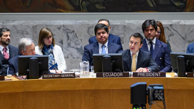 ecuador-times-ecuador-news-noboa-says-at-the-un-security-council-that-he-receives-death-threats-every-day