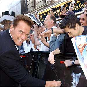 Arnold is back! Arnold is back!