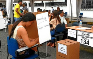 Elections in the University of Guayaquil 
