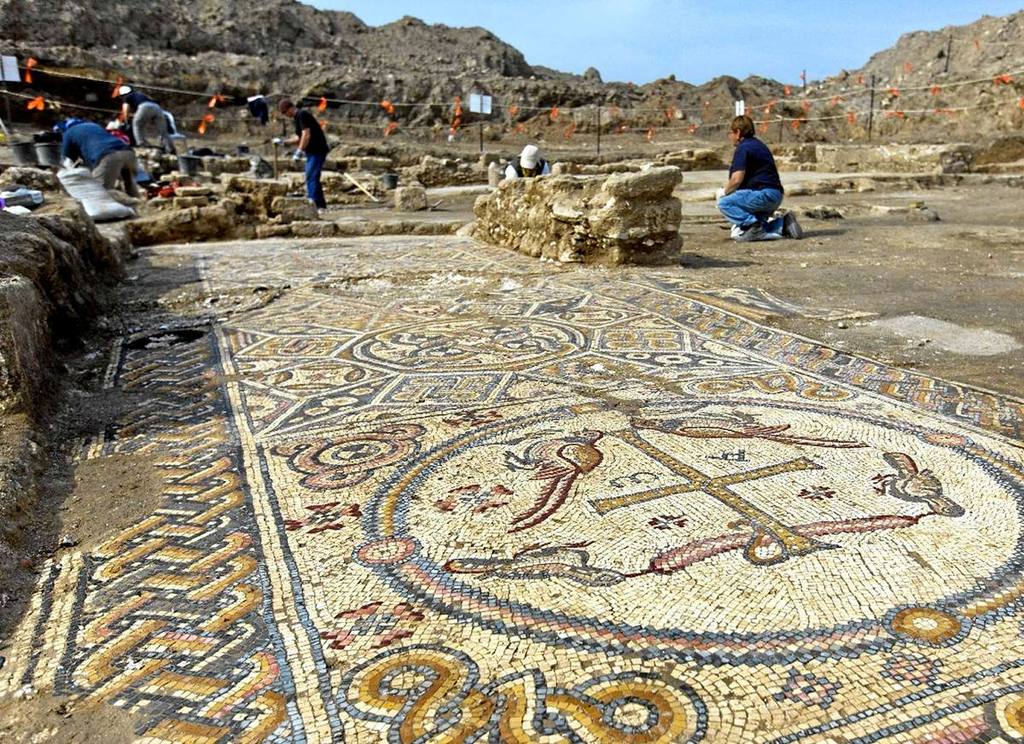 Basilica mosaic floor