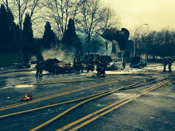 Crash site. Seattle.