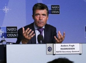 The secretary general of NATO, Anders Fogh Rasmussen. EFE