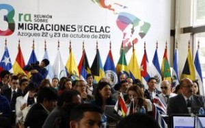 The meeting lasted two days and ended last night with the presence of officials and experts from 19 countries of CELAC, which seeks to analyze the situation of risky migration in the region.