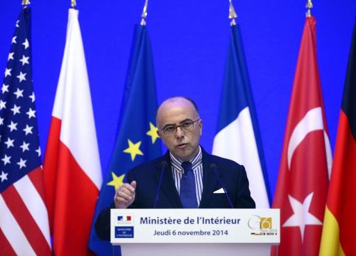 The French Interior Minister, Bernard Cazeneuve, during a press conference after the meeting of the G6 in Paris. / MIGUEL MEDINA (AFP)